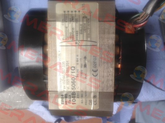 COD 4137.1201 - MOT 104B 5060/1Q Euro Motors Italia