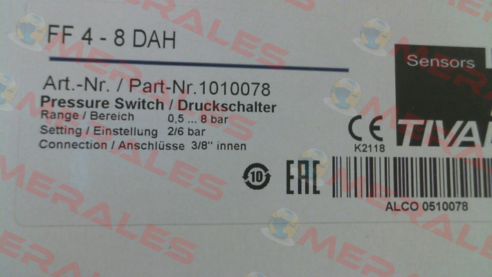 FF4- 8 DAH Tival-Sensors