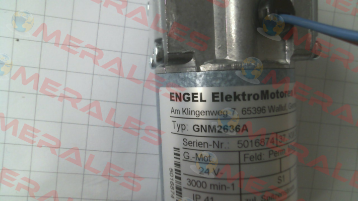 GNM2636A Engel Motor