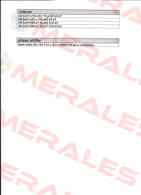 rid bonf w62 u 100 p80 b5 b3 Bonfiglioli