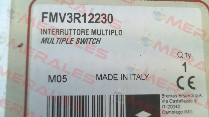FMV3R12230 Ersce