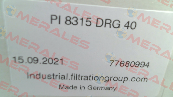 P/N: 77680994 Type: PI 8315 DRG 40 MAHLE