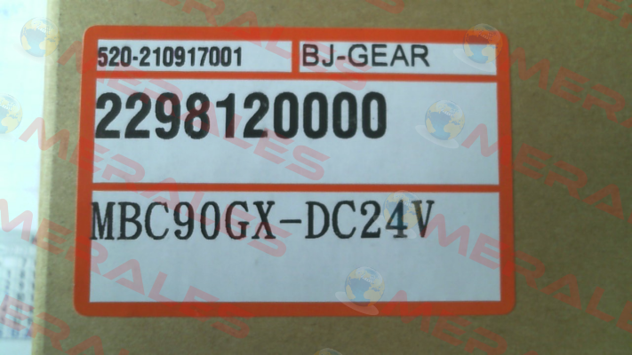 MBC90GX-DC24V Sesame Motor