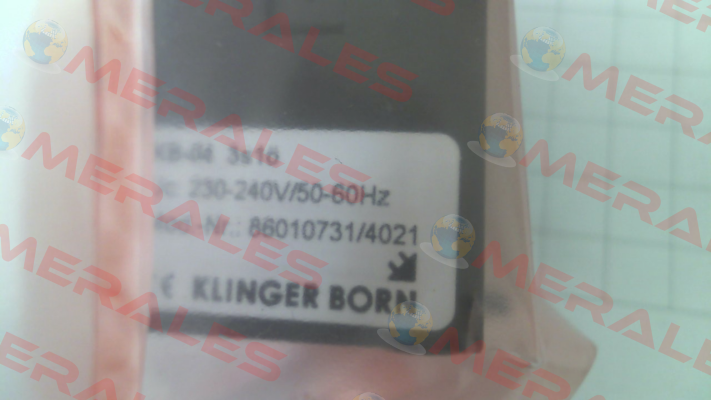 8601.0731 Klinger Born