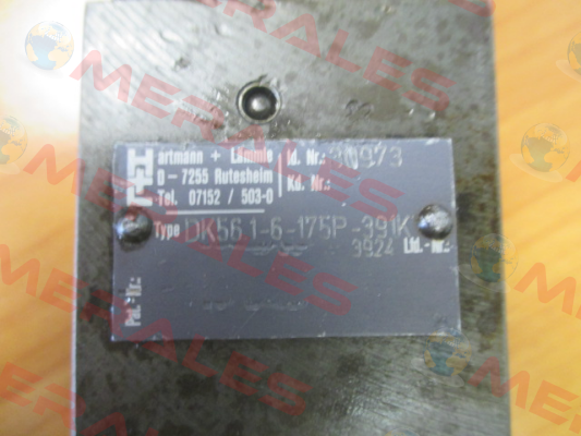 DK56.1-6-175P-391KYE*  Voith