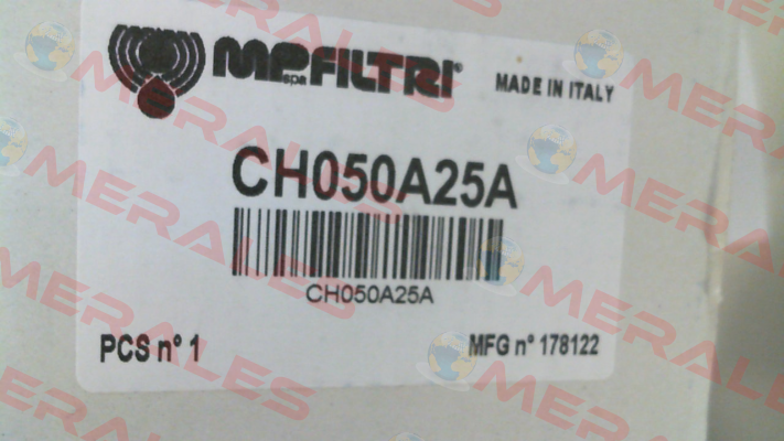 P/N: 1056 type: CH-050-A25-A MP Filtri