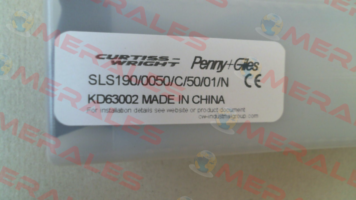 SLS190/0050/C/50/01/N Penny & Giles