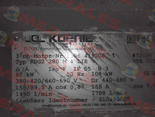 1506 419208 oem  Küenle