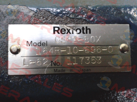 GSP2-BOX 164R-10-696-0 L-62 OEM/customized  Rexroth
