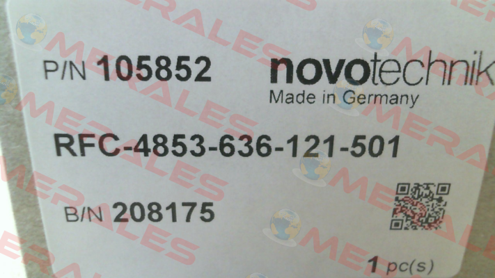 RFC-4853-636-121-501 Novotechnik