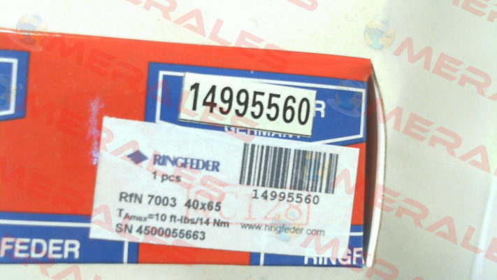RfN/Ecocloc 7003 40X65 Ringfeder