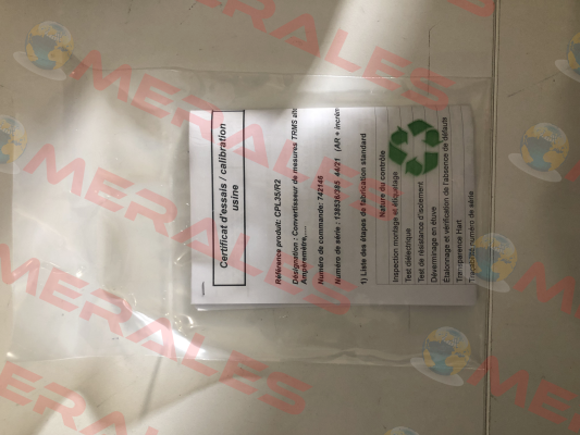 Warranty extension for CPL35/R2 Loreme