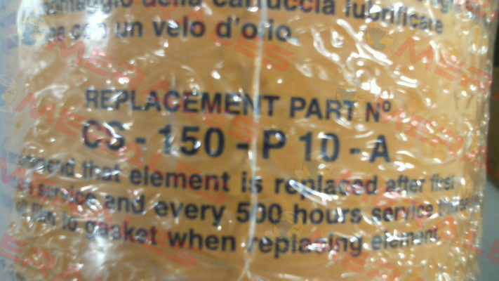 P/N: 1110, Type: CS-150-P10-A MP Filtri