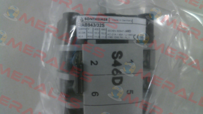 P/N: 10000027, Type: WAB943/32S Sontheimer
