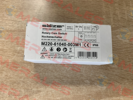 M22061040-003M1 Salzer