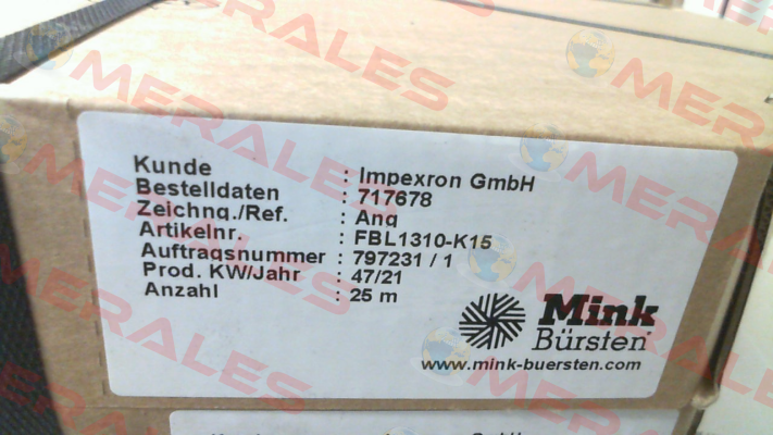 FBL1310-K15 Mink Bürsten