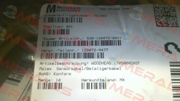 1200720477 Molex