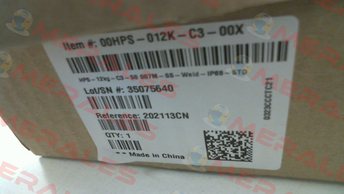 00HPS-012K-C3-00X Revere
