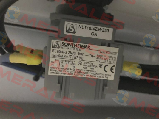 NLT16/4ZM/Z33 Sontheimer