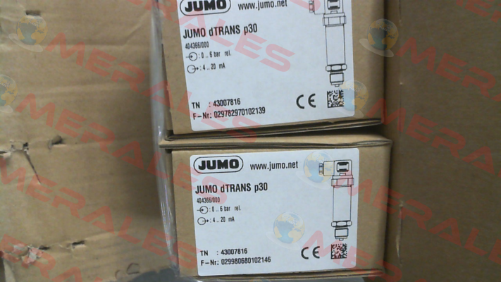 p/n: 43007816, Type: 404366/000-458-405-504-20-61/000 Jumo