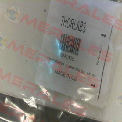 SM1A25 Thorlabs