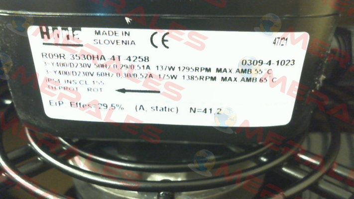 R09R-3530HA-4T-4258  / C0507008 / 0309-4-1023 / 0309-4-1154 Hidria