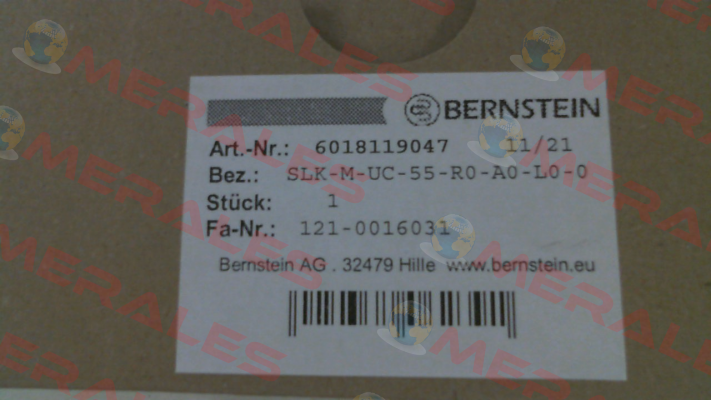 6018119047 / SLK-M-UC-55-R0-A0-L0-0 Bernstein