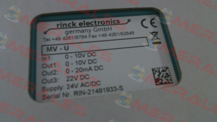 MV-U Rinck Electronic