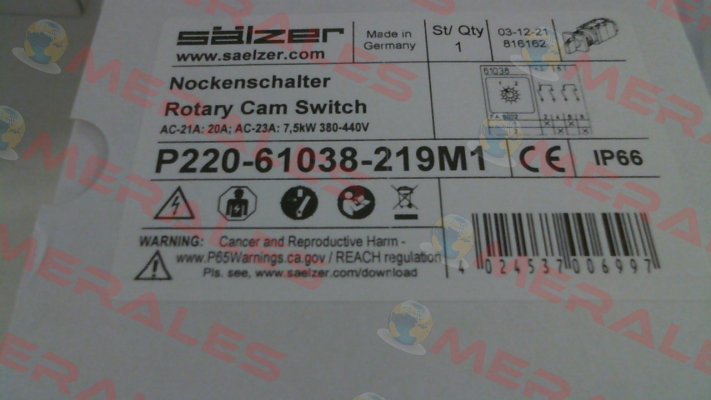 P220-61038-219M1 Salzer