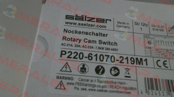 P220-61070-219M1 Salzer