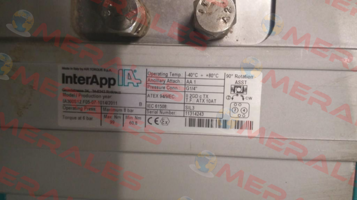IA300S12.F05-F07-F1014 InterApp
