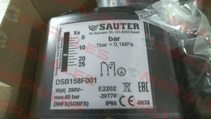DSB158F001 Sauter