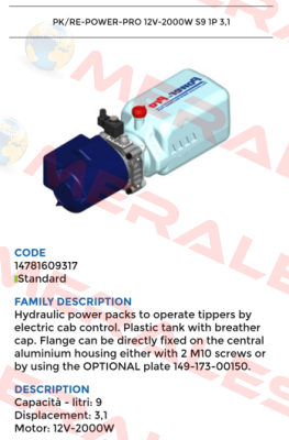 M14781609317 OMFB Hydraulic