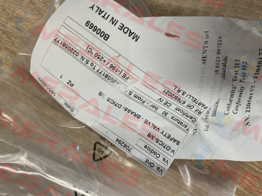 018398599 Nuova General Instruments