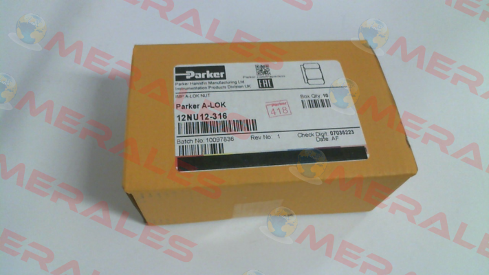 12NU12-316 Parker
