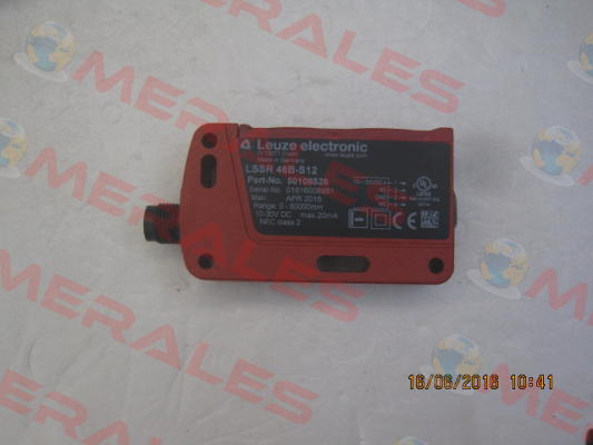 Order No. 50108526, Type: LSSR 46B-S12  Leuze