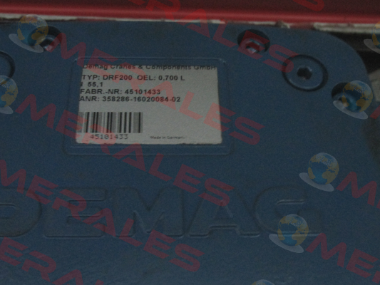Type: DRF200 OEL:0,700 L  Destaco