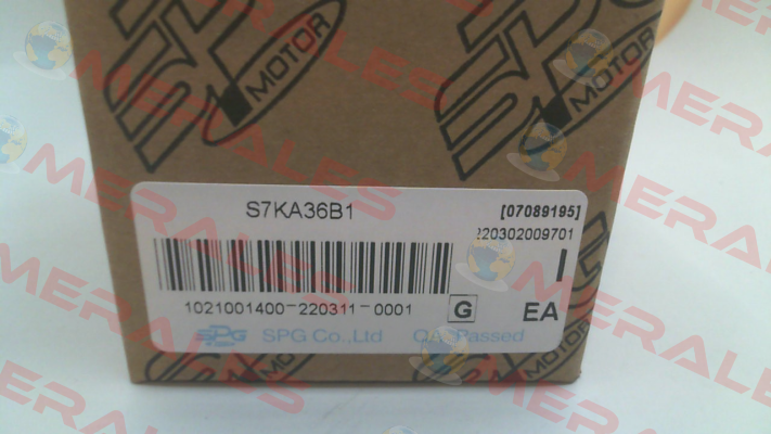 S7KA36B1 Spg Motor
