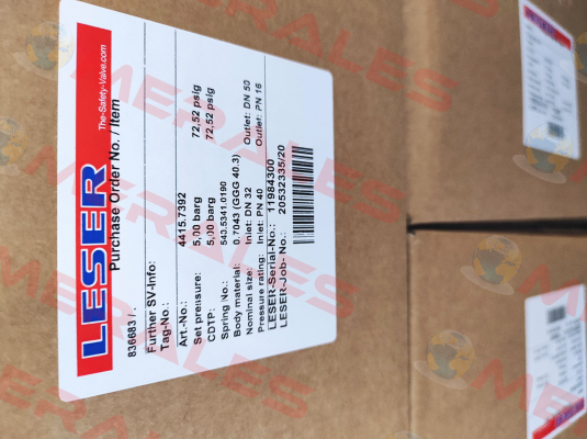 P/N: 4415.7392, Type: Type 441 DIN Leser