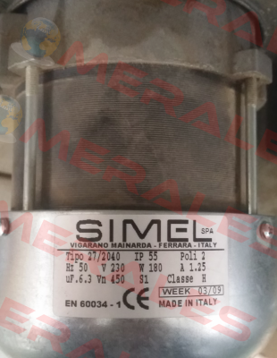 27/2040 IP 55 OEM  Simel