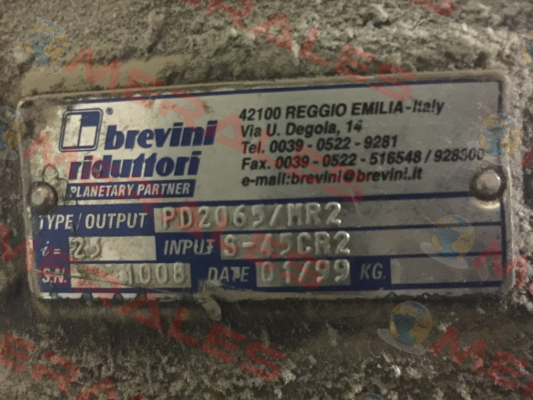 PD2065/MR2/25/S-45CR2 (1113032)  Brevini