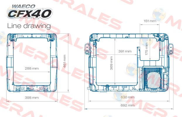 P/N: 9105304048 Type: CFX 40  Waeco