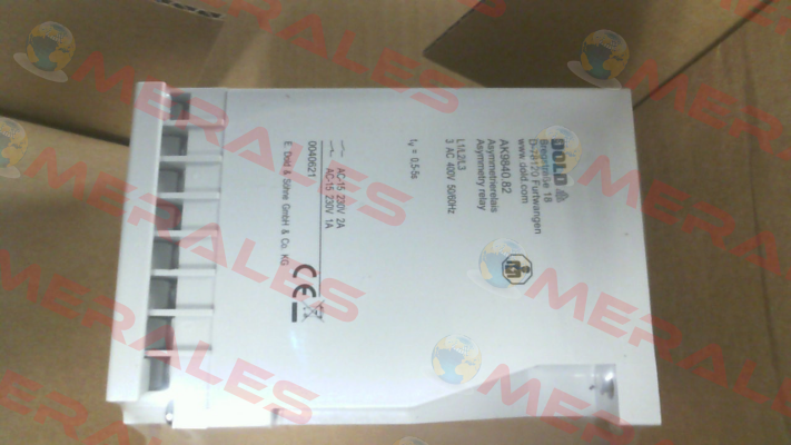 p/n: 0040621, Type: AK9840.82 3AC50/60HZ 400V Dold