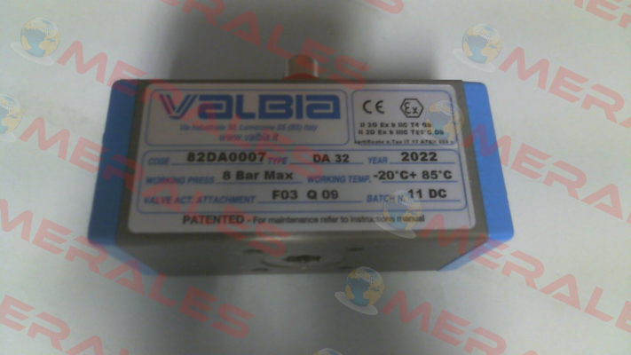 82DA0007 Valbia