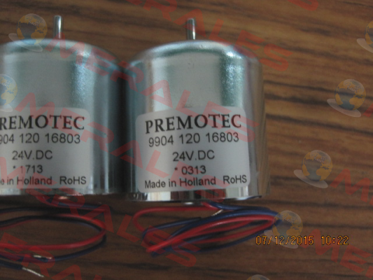 9904 120 16803 24 VDC Premotec