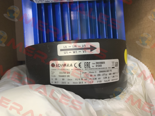104480310R / Type: CEA 706/3/D Lowara