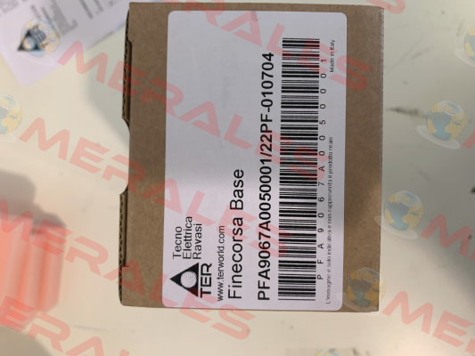 PFA9067A0050001 Ter Tecno Elettrica Ravasi