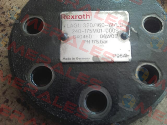 Repair kit for LAGU 320/160-12/LD  240-175M01-000S  Rexroth