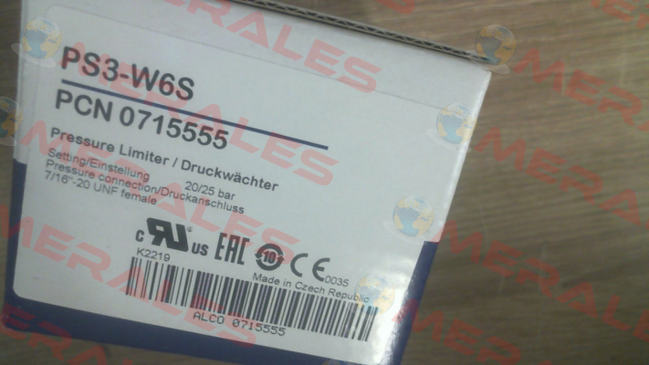 PS3-W6S 25 Alco