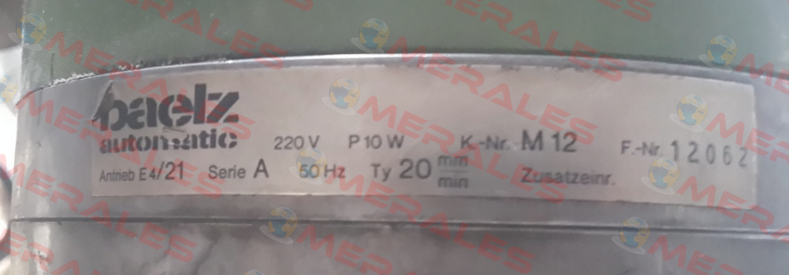 340-018  Baelz